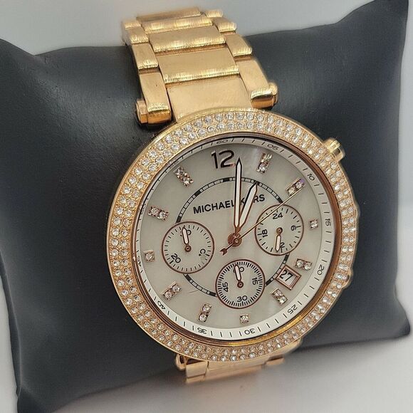 Michael Kors MK5491 Women's Stainless Steel Analog Dial Quartz Wrist Watch AM216 - Picture 4 of 11